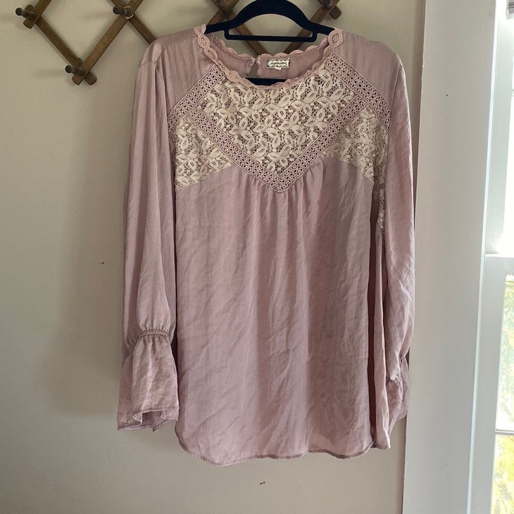 Eye Shadow blouse size 2X